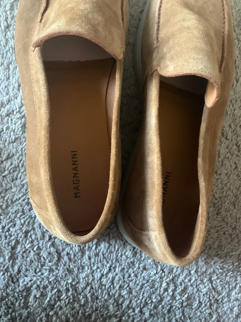 Magnanni Suede Loafers